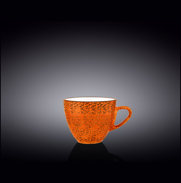 Чайная чашка 190 мл оранжевая  Wilmax &quot;Splash&quot; / 261836