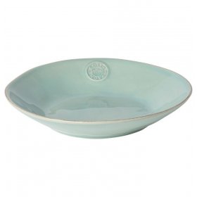 Тарелка 25 см глубокая бирюзовая Costa Nova "Nova" / 352191