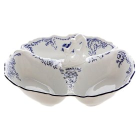 Менажница 24 см  Thun &quot;Бернадотт /Синие розы&quot; / 058319