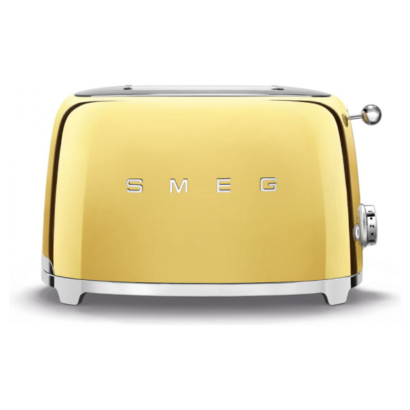 Тостер на 2 ломтика 950 Вт золото &quot;Smeg&quot; / 231266