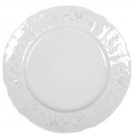 Набор тарелок 25 см 6 шт  Thun "Бернадотт /Платиновый узор" / 006112
