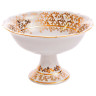 Фруктовница 23 см н/н  Bavarian Porcelain "Мария-Тереза /Белая /Золотые листики" / 023099