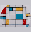 Тарелка 21 см  Waechtersbach &quot;Вехтерсбах /Разноцветная геометрия&quot; / 034627