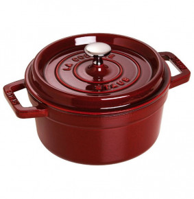 Кокот 28 см с крышкой 6,7 л гранатовый  Staub "STAUB"  / 258012