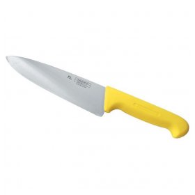 Шеф-нож 25 см желтая ручка  P.L. Proff Cuisine &quot;PRO-Line&quot; / 324965