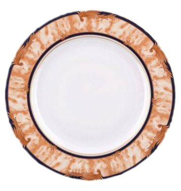 Набор тарелок 25 см 6 шт  Leander &quot;Сабина /Мрамор /Кобальт&quot; / 158953