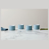 Набор форм для запекания 4 шт серо-голубые  Casa Domani "Moderna" / 288176