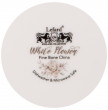 Блюдо 36 х 24 см овальное серое  LEFARD &quot;White flower&quot; / 236286
