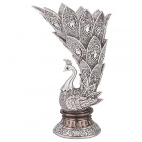 Ваза для цветов 17,5 х 11,5 х 29 см  LEFARD &quot;Павлин&quot; / 329416