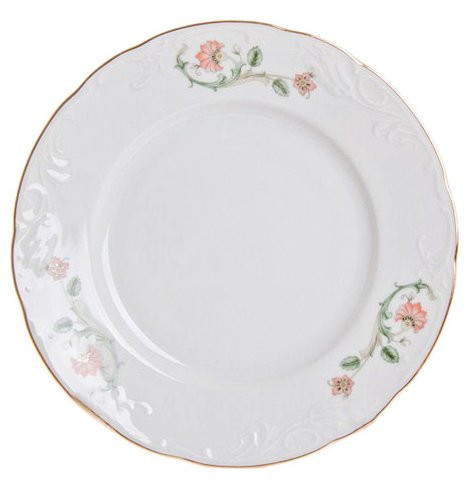 Набор тарелок 25 см 6 шт  Thun &quot;Тулип /Персиковый цветок&quot; / 002287