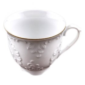Чайная чашка 250 мл 1 шт  Cmielow &quot;Рококо /Отводка золото&quot;  / 109983