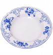Набор тарелок 23 см 6 шт глубокие  Thun &quot;Бернадотт /Синие розы&quot; / 023783