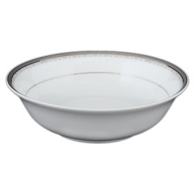 Салатник 23 см  Thun "Опал /Платиновая лента" / 056502