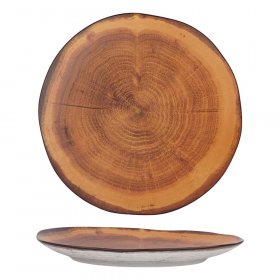 Тарелка 27 см, фарфор P.L. cерия  WOOD-FUSION / 365891