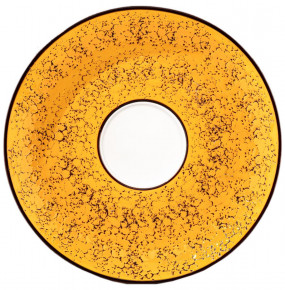 Блюдце 15 см жёлтое  Wilmax "Splash" / 261802