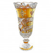Ваза для цветов 52,5 см  Aurum Crystal &quot;Хрусталь с золотом&quot; / 035003
