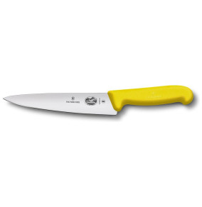Универсальный нож 19 см  Victorinox "Fibrox" желтый / 316292