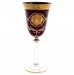 Бокалы для красного вина 250 мл 6 шт красные  Balvinglass &quot;Анжела /Богемия /Антик золото&quot; Б-Г / 146151