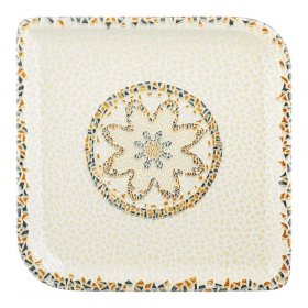 Тарелка 19 х 19 cм квадратная  By Bone "TESSERA" (12шт.) / 337325