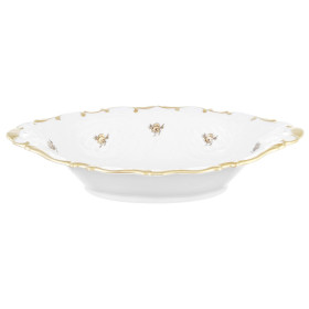 Блюдо 31 см овальное  Chodov &quot;Корона /Золотая роза&quot; / 212732