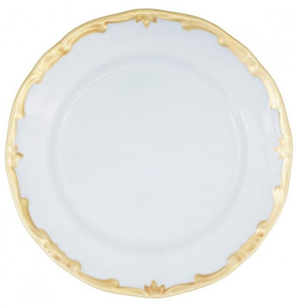 Набор тарелок 17 см 6 шт  Weimar Porzellan &quot;Престиж /Золотая отводка&quot; голубой / 202037