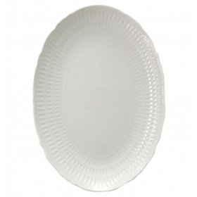 Блюдо 24 см овальное  Cmielow &quot;София /Без декора&quot; / 283118
