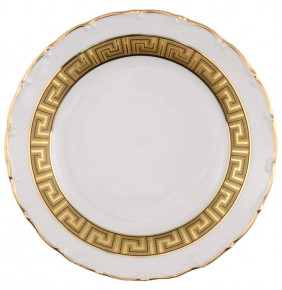 Набор тарелок 25 см 6 шт  Bohemia Porcelan Moritz Zdekauer 1810 s.r.o. "Офелия /Версаче" / 027709
