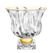 Фруктовница 24,5 см н/н  AS Crystal Bohemia &quot;Flame /Матовая полоса&quot; AS Crystal / 163558