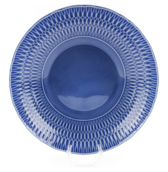Набор тарелок 22 см 6 шт глубокие  Cmielow &quot;София /Синяя глазурь&quot; / 298938