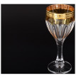 Бокалы для белого вина 190 мл 6 шт  Crystalite Bohemia &quot;Сафари /Арлекино&quot; янтарный / 124833