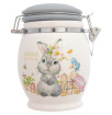 Банка для сыпучих продуктов 11,5 х 15,5 см с зажимом 700 мл  Royal Classics &quot;Spring Bunnies&quot; / 279998