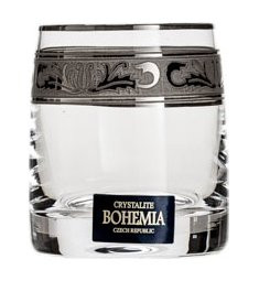 Стопки 60 мл 6 шт  Crystalite Bohemia &quot;Идеал /Платина /378500&quot; / 152173