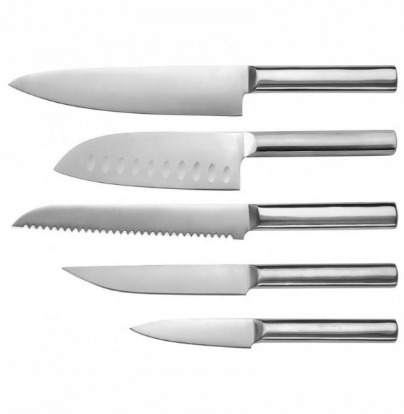Набор кухонных ножей 6 предметов на подставке  Taller &quot;Левел /TalleR&quot; / 227773
