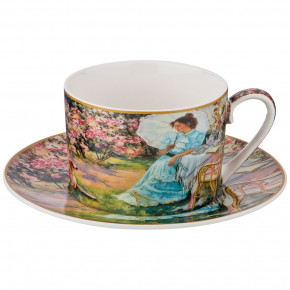 Чайная пара 250 мл 1 шт  LEFARD "Утро в саду" / 189601