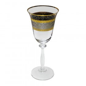 Бокалы для белого вина 185 мл 6 шт  Bohemia &quot;Анжела /Платина /43005&quot; U-R / 226613