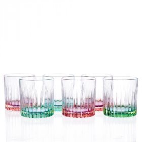 Стаканы для виски 360 мл 6 шт  RCR Cristalleria Italiana SpA &quot;Pedro&amp;Rosa /Ассорти&quot;  / 156547