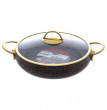 Набор посуды 7 предметов антипригарное покрытие чёрный  Repast &quot;Leydi /Elite Royal&quot; / 288450