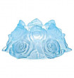Ваза для конфет 16 см  Crystalite Bohemia &quot;Фрост /голубая&quot; / 116844