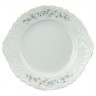 Пирожковая тарелка 29 см  Cmielow "Рококо /Голубой цветок" / 061490