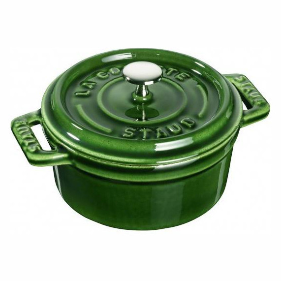 Кокот 10 см с крышкой зеленый базилик 250 мл  Staub &quot;STAUB&quot; / 283798