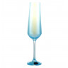 Бокалы для шампанского 200 мл 6 шт  Crystalex CZ s.r.o. "Сандра /Прозрачно-голубые" / 146891