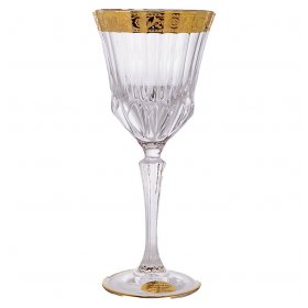 Бокалы для красного вина 280 мл 6 шт Bohemia Design "Адажио /Золотой узор 202" / 231693