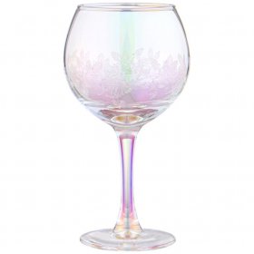 Бокалы для белого вина 280 мл 6 шт  LEFARD &quot;Flower /Лиловая дымка&quot; / 355051