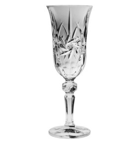 Бокалы для шампанского 150 мл 6 шт  Crystal Bohemia "Pinwheel" / 160504