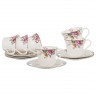 Набор чайных пар 200 мл 6 шт  LEFARD "Бабочки и цветы" / 186236