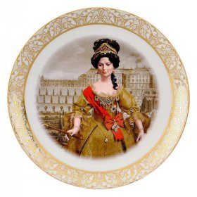Тарелка декоративная 21 см настенная  Leander "Императрицы /Елизавета" 1 / 158860