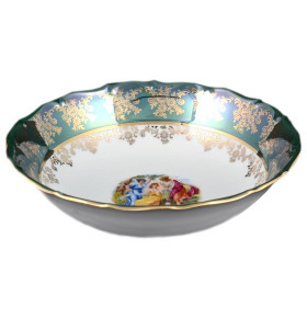 Набор салатников 19 см 6 шт  Royal Czech Porcelain "Фредерика /Мадонна зелёная" / 098232