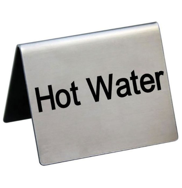 Табличка 5 х 4 см  P.L. Proff Cuisine &quot;Hot Water&quot; / 315244