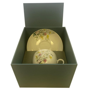 Чайная пара 250 мл  Cmielow "Ивонне /Полевые цветы" (подарочная упаковка) / 342833
