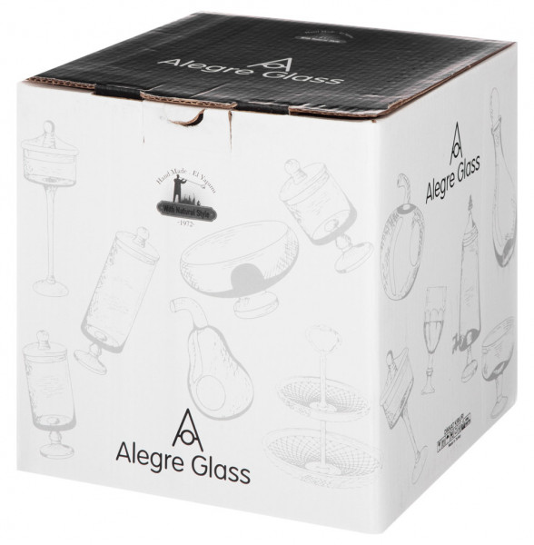 Конфетница 15 х 19 см н/н  Alegre Glass &quot;Sencam&quot; / 289045